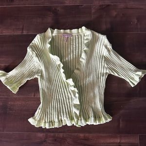 ⚡️ BCBGENERATION LIGHT LIME GREEN BLOUSE ⚡️ size US M